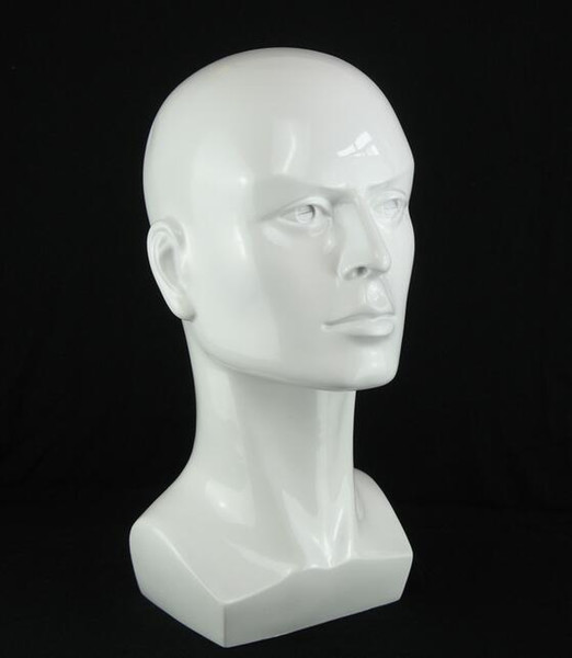 freeshipping! mannequin heads for wigs,High-grade White Male Fiberglass children mannequin heads for Hat/ wig/ headphones Suitable,M00483