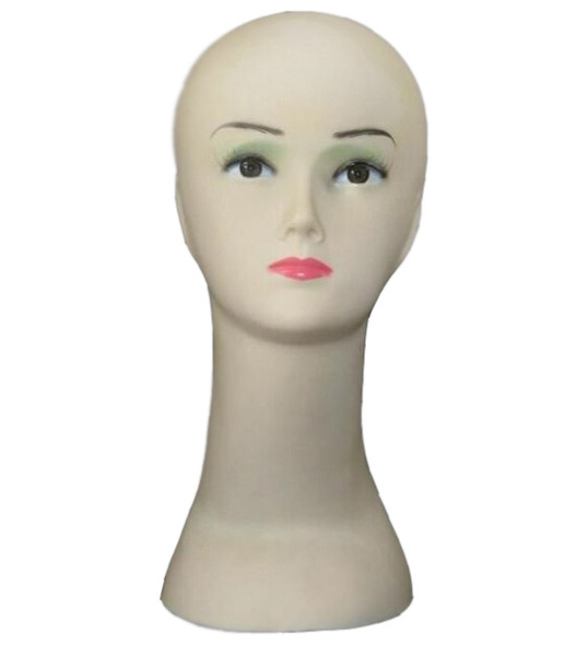 Free shiping Women's Mannequin Head Hat Display Wig model head model femal head