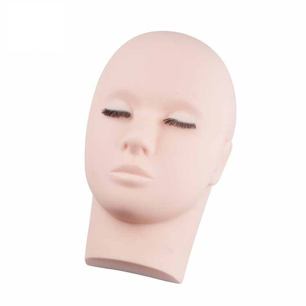 2018 NEW Delicate Soft PVC Half Mannequin Heads for Target Practice Head-form Mannequins Training Head Mould Practice Model Head GLO