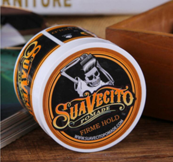 Suavecito Pomade Gel 4oz 113g High Quality Strong Style Restoring Ancient Ways is Big Skeleton Hair Slicked Back Hair Oil Wax Mud