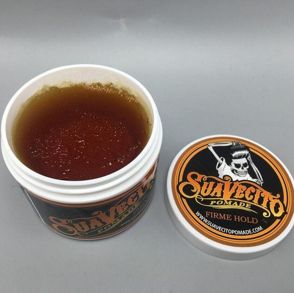 Suavecito Pomade Strong style restoring Pomade wax big skeleton slicked back hair oil wax mud keep hair pomade men Free Shipping