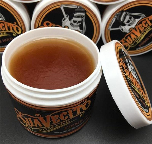 Hot Suavecito Pomade Gel 4oz 113g Strong Style Restoring Ancient Ways is Big Skeleton Hair Slicked Back Hair Oil Wax Mud 50pcs