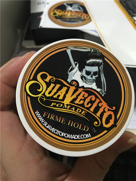 Suavecito Pomade Gel 4oz 113g Strong Style Restoring Ancient Ways is Big Skeleton Hair Slicked Back Hair Oil Wax Mud 50pcs