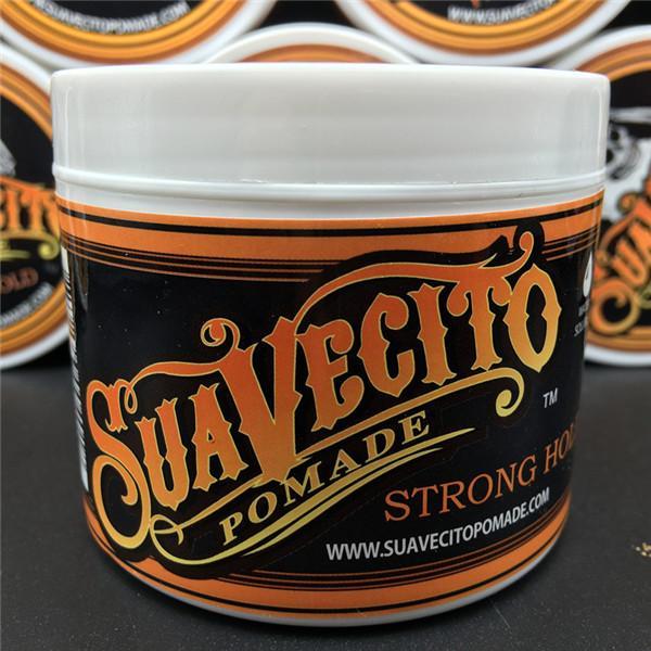 Suavecito Pomade Gel 4oz 113g Strong Style Restoring Ancient Ways is Big Skeleton Hair Slicked Back Hair Oil Wax Mud