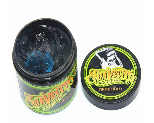 hot Suavecito Pomade Firme Hold Crystal Green Strong style restoring Pomade wax big skeleton slicked back hair oil wax DHL