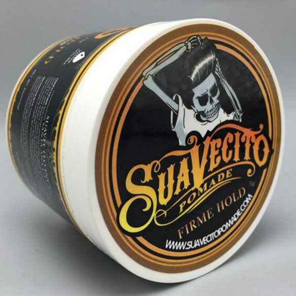 Suavecito Pomade Gel 4oz 113g High Quality Strong Style Restoring Ancient Ways Big Skeleton Hair Slicked Back Hair Oil Wax Mud 20pcs