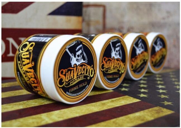 Suavecito Pomade Strong style restoring Pomade wax big skeleton slicked back hair oil wax mud keep hair pomade men