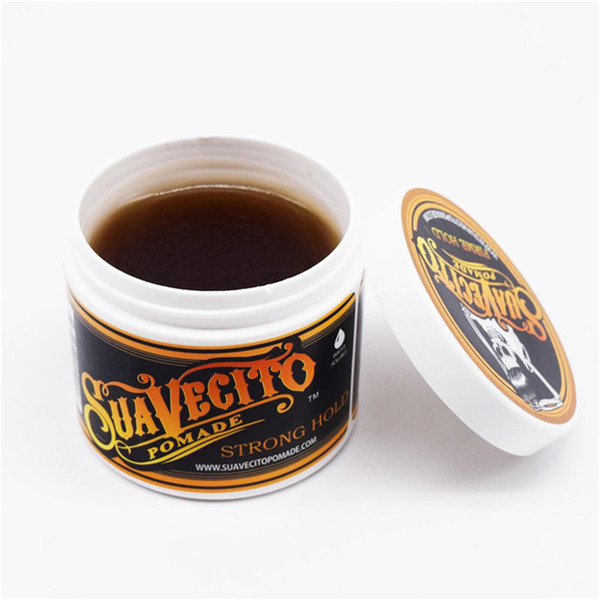 Hot Sell Suavecito Pomade Strong style restoring Pomade wax big skeleton slicked back hair oil wax mud keep hair pomade for men