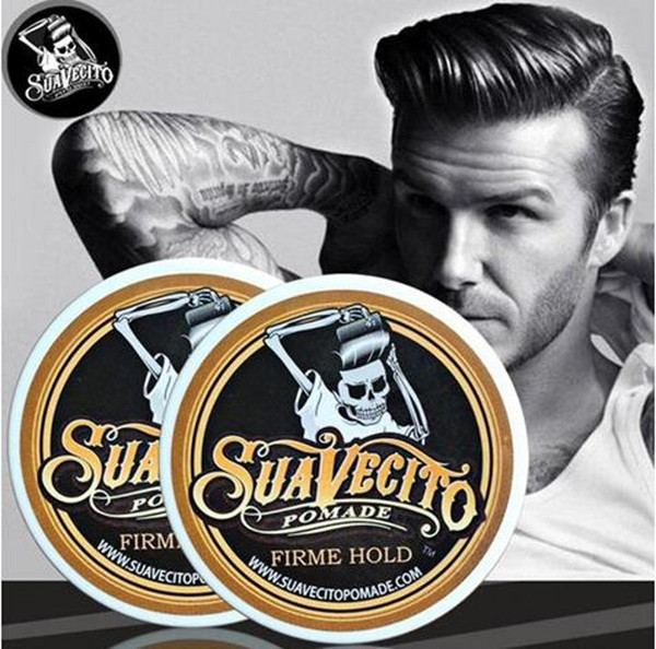 Free , Suavecito Pomade small skull retro oil strong style oil head back hair moisturizing mud strong retro style