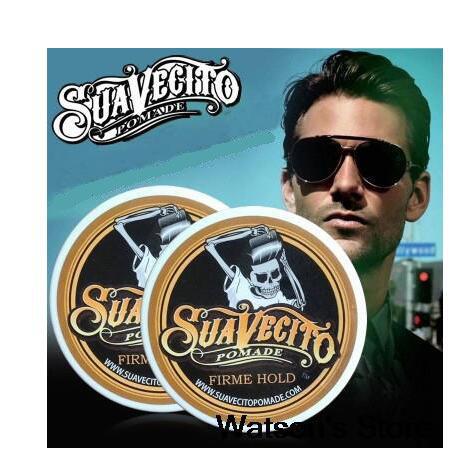 SUAVECITO Hair Pomade Strong style restoring Pomade Hair wax skeleton cream slicked oil mud keep hair men oil no original