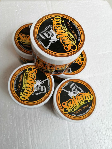 113ml Suavecito Pomade Hair Waxes Strong Style Restoring Pomade Hair Gel Style Tools Firme Hold Big Skeleton Slicked Back Hair Oil Wax Mud