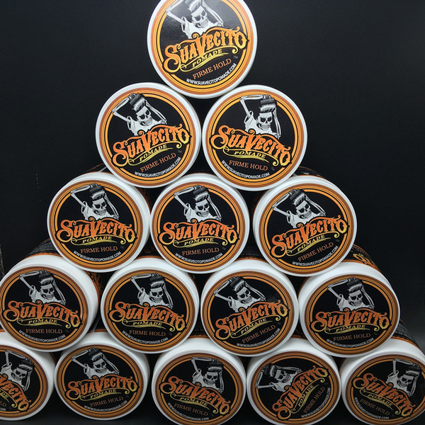 Suavecito Pomade Gel 4oz 113g Strong Style Restoring Ancient Ways is Big Skeleton Hair Slicked Back Hair Oil Wax Mud