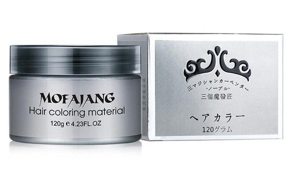 Mofajang hair wax for hair styling Mofajang Pomade Strong style restoring Pomade wax slicked 120pcs mixed color Free 