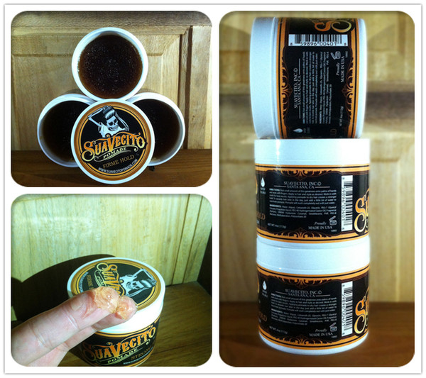 SUAVECITO Pomade Firme Hold Hair Wax Strong Style Pomade Hair Gel Style Tools Hair Oil Wax Mud