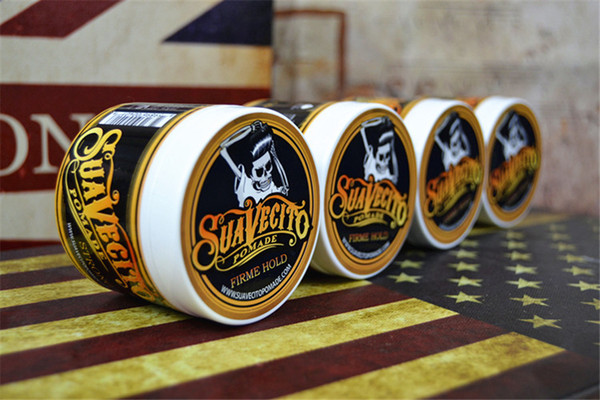 20pcs Suavecito Pomade Hair Gel Style firme hold Pomades Waxes Strong hold restoring ancient ways big skeleton hair slicked back hair oil