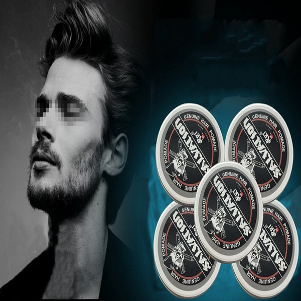 Men Styling Hair Wax Hair Styling Clay Gel Strong Hold Hairstyles Finished Molding Cream Hair Clay Pomades Makeup