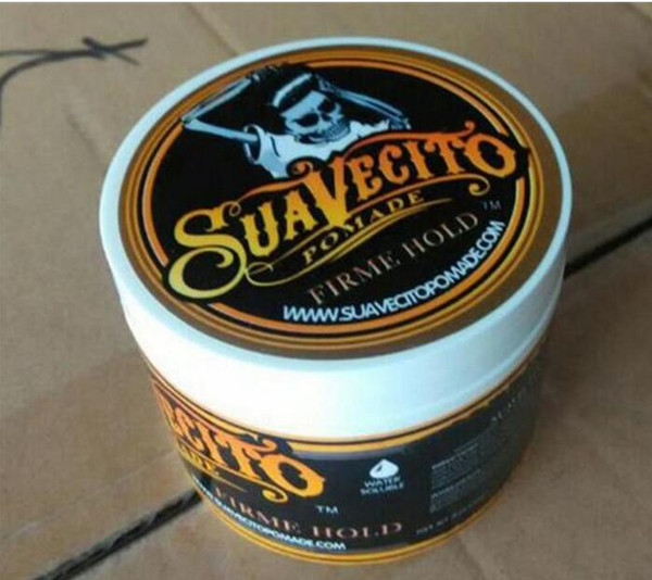 Suavecito Pomade Hair Gel Style firme hold Pomades Waxes Strong hold restoring ancient ways big skeleton hair slicked back hair oil wax dhl