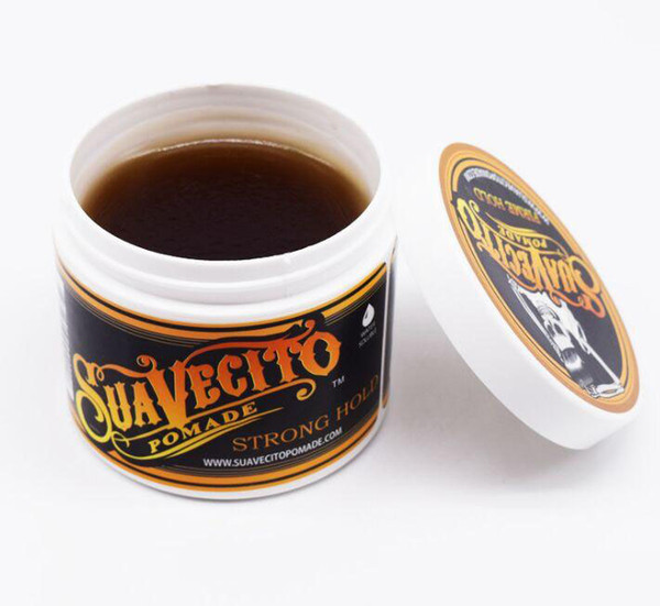 Suavecito Pomade Hair Gel Style firme hold Pomades Waxes Strong hold restoring ancient ways big skeleton hair slicked back hair oil wax mud