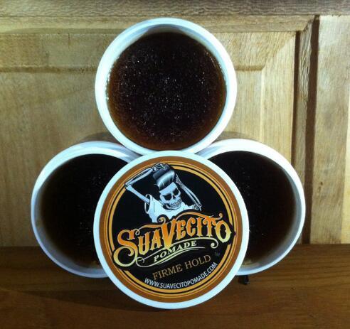 30pcs Suavecito Pomade Strong style restoring Pomade Hair wax big skeleton hair slicked back hair oil wax mud keep hair pomade men D863