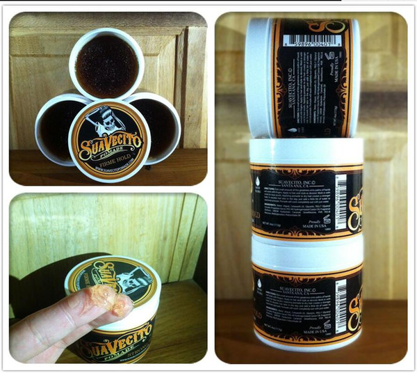 Suavecito Pomade Strong Style Restoring Pomade Hair Wax Skeleton Slicked Hair Oil Wax Mud Keep Hair Pomade Men