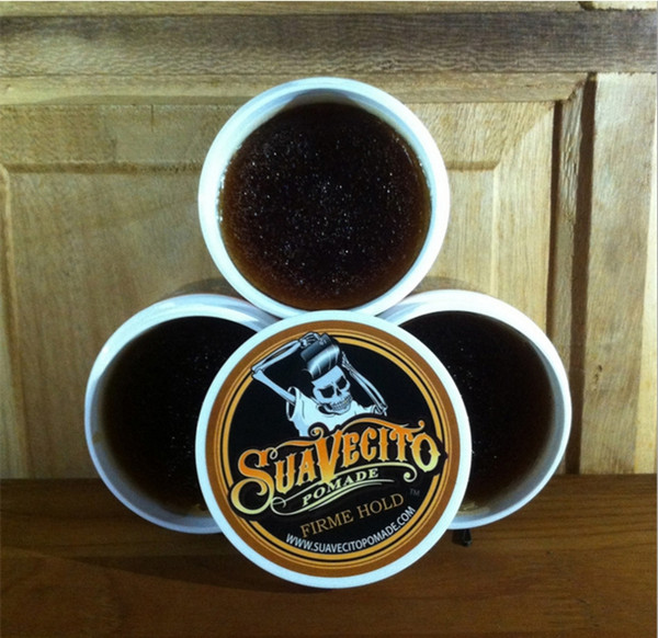 Hot selling Suavecito Pomade Strong style Restoring Ancient Ways Hair Slicked Back Oil Wax Mud Best skull hair oil Wax Very Strong Hold