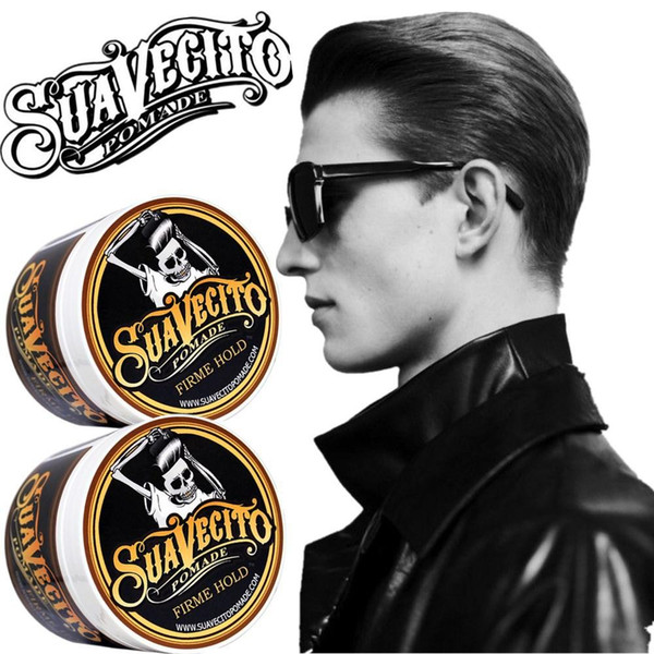 Suavecito hair Pomade Strong style restoring hair wax skeleton slicked back hair oil wax mud for men