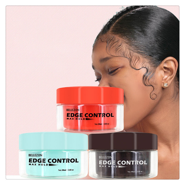 Refreshing Wax Cream Edge Control Hair Styling Cream Broken Hair Finishing Anti-Frizz Hair Fixative Gel Random Color