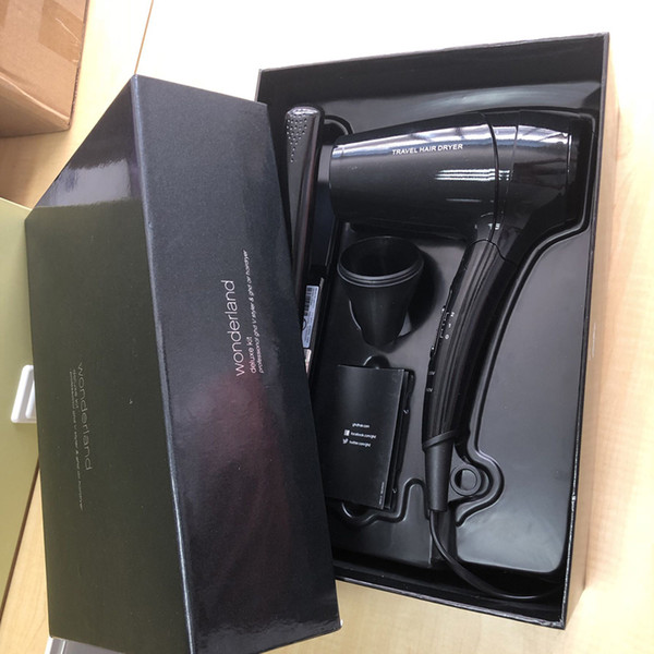 Air Hair Dryer Professional wonderland Hair straightener Salon Tools Blow Dryer deluxe kit Dry Hair Dryers