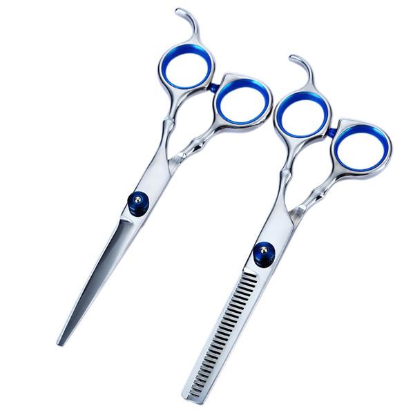 DHL Bangs hairdressing scissors professional hairdressers scissors hair clippers flat tooth clippers combination set set of five pieces