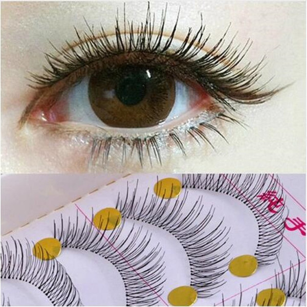 10Pairs/Lot False Eyelashes Reusable Natural And Regular Long Eyelashes Artificial Fake Eyelashes Makeup Eye Lashes