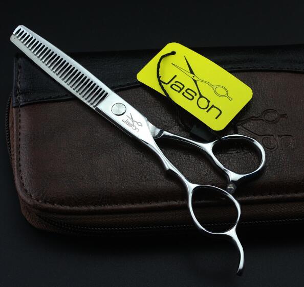 hot sale jason left hand kits 5.5 6 inch Hairdressing scissors set Flat shear Teeth scissors thinning cutting scissors Hair Styling Tools