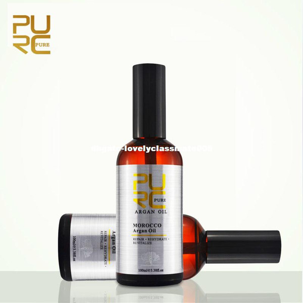 PURC on sale Moroccan argan oil repair damaged hair for moisture wholesale 2 pcs one lot best hair care Free 11.11