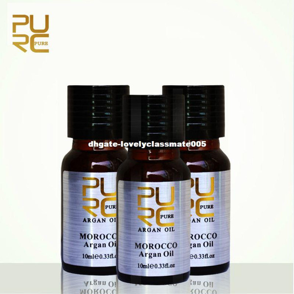 PURC Skin care and hair care argan oil for repair the damage hair and the dry skin 3 bottles one lot gifts