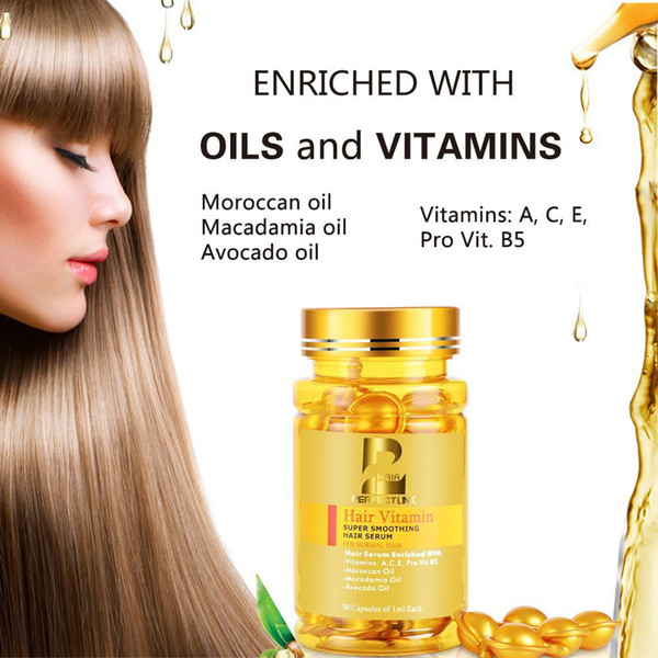 Morocco Argan Macadamia Avocado Essential Oil Vitamins Extracts Hair Serun For Damage Repair Care Shampoo&Conditioner 3Pcs Free Ship 50ML