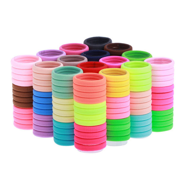 Styling Tools Braiders 50PCS Seamless Ultra Elastic Headband For Women Rope Rubber Band Hair Accessories For Girls Kids Hair Bands