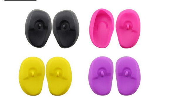 Hairdressing tools baking oil hair special earmuffs hair salon advanced soft plastic ear protection