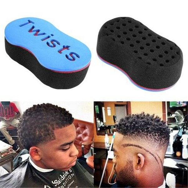 Barber Hair Sponge Brush Dreads Locking Twists Coil Curl Wave Curls Sponge ZE84200