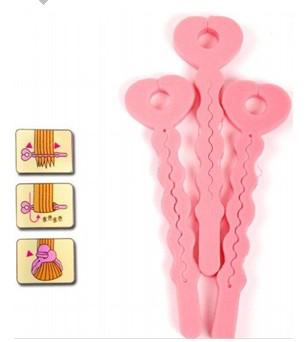 Curler Roller Strip Curl Magic crimper Tool Twist beauty Pop Pink Sponge Hair Soft beauty girls too