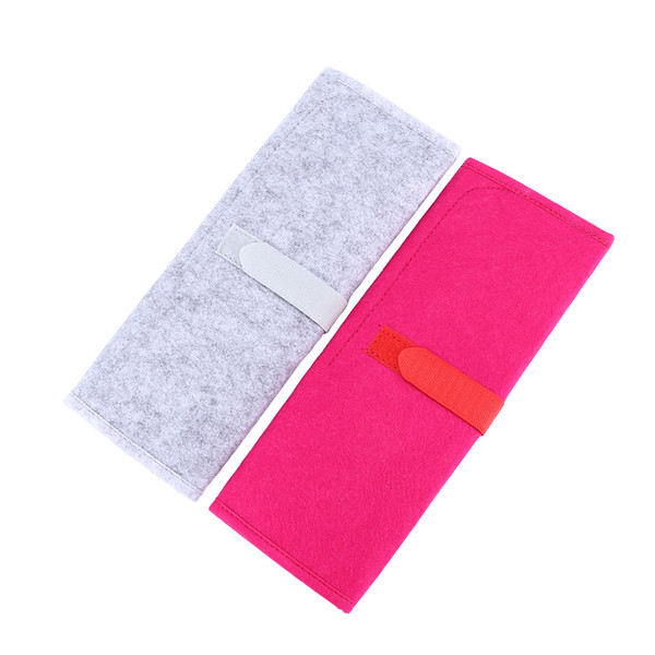 Travel Hair Straightener Storage Bag Curling Iron Pouch Heat Resistant Mat Pad Portable Fold Protective Case Hair Styling Tool