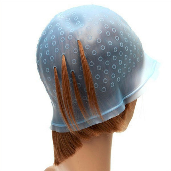 Reusable Professional Salon Hair Color Coloring Highlighting Dye Cap for Hair Extension Styling Tools Hot Sale