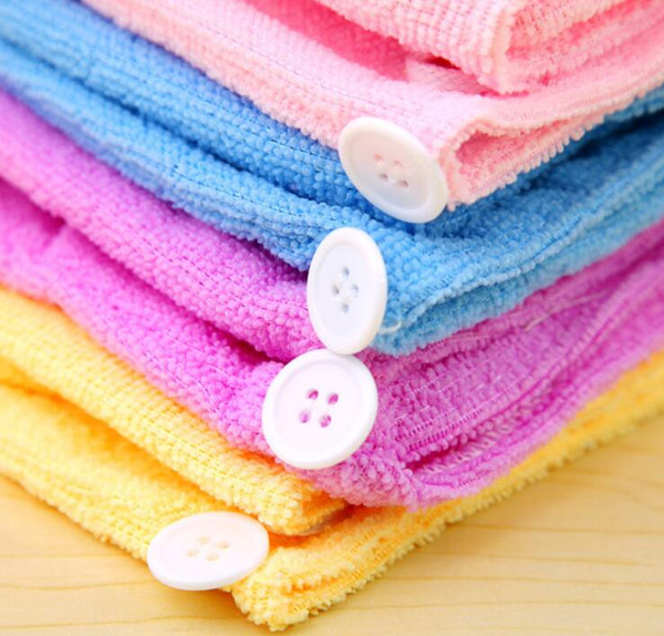 50pcs Lady's Magic Soft Microfibre Hair Care Drying Dryer Towel Hat Cap Quick Dry Bath Tool Free Shipping