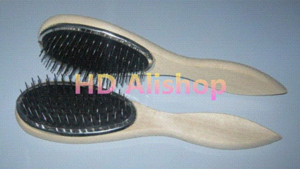 Wig Wooden Comb Long Straight Hair Curly Hair Wig Advanced Wood Comb Wig Wooden Comb Brush