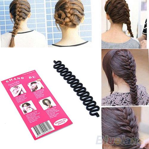 Fashion Hair Braiding Braider Tool Roller With Magic hair Twist Styling Bun Maker 1N3L