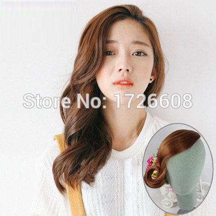 Long side bang for women Hot Korea style Seamless oblique bangs clip on bang cute female clip in fringe hair wholesale free ship