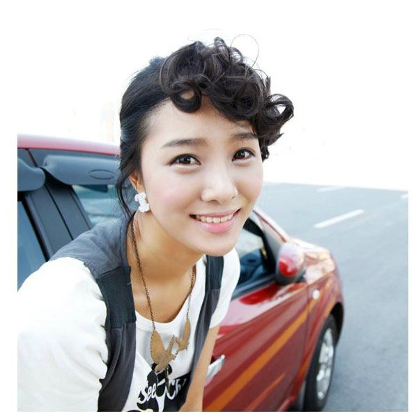 Fashion women's Clip In hair bangs Front bangs curly synthetic hair pieces four colors 1pc/lot fringe drop shipping