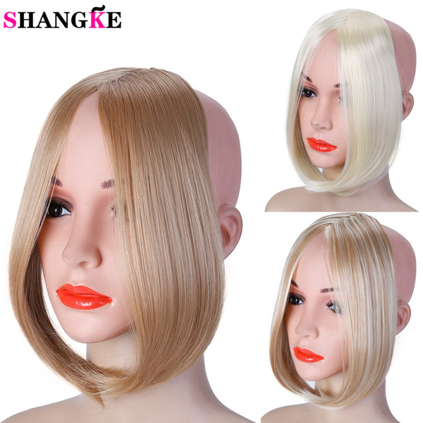 Long Clip In On Front Hair Bang Side Fringe Hair Extension Real Natural Synthetic Bangs Hair Piece