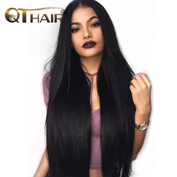 Brazilian Straight Hair Weave Bundles 100% Human Hair Bundles Extensions Can Buy 3 Or More QThair Non-Remy