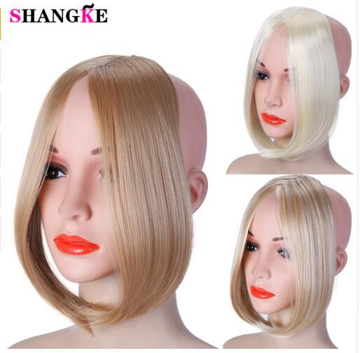 2018Long Clip In on Front Hair Bang Side Fringe Hair Extension Real Natural Synthetic bangs hair piece