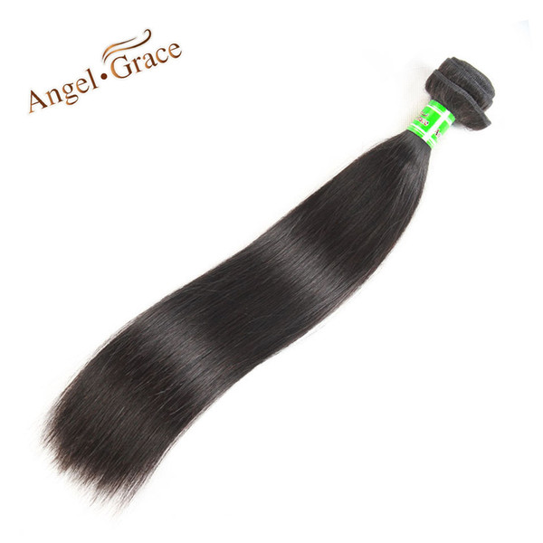 Angel Grace Hair Brazilian Straight Hair Weave 100g/Piece Human Bundles Natural Color Remy 10-28 Inch Free Shipping