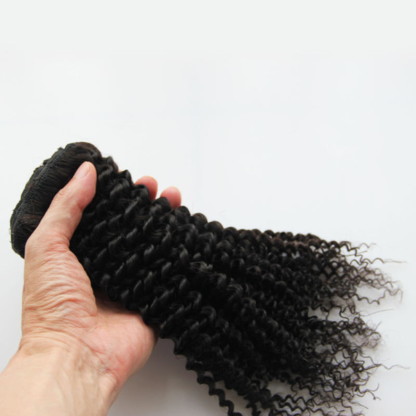 Clip In Human Hair 100g Kinky Curly Clip Ins 100% brazilian human hair Clip In Human Hair Extensions Full Head 8Pcs/Set